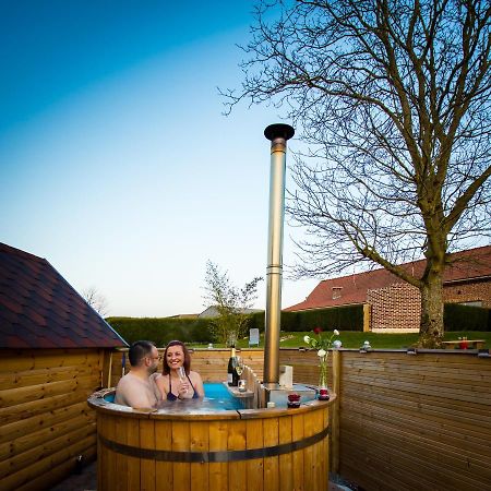 Kota Scandinave Avec Son Bain Nordique Privatif - Gite Du Moulin 62130 Pierremont Eksteriør billede
