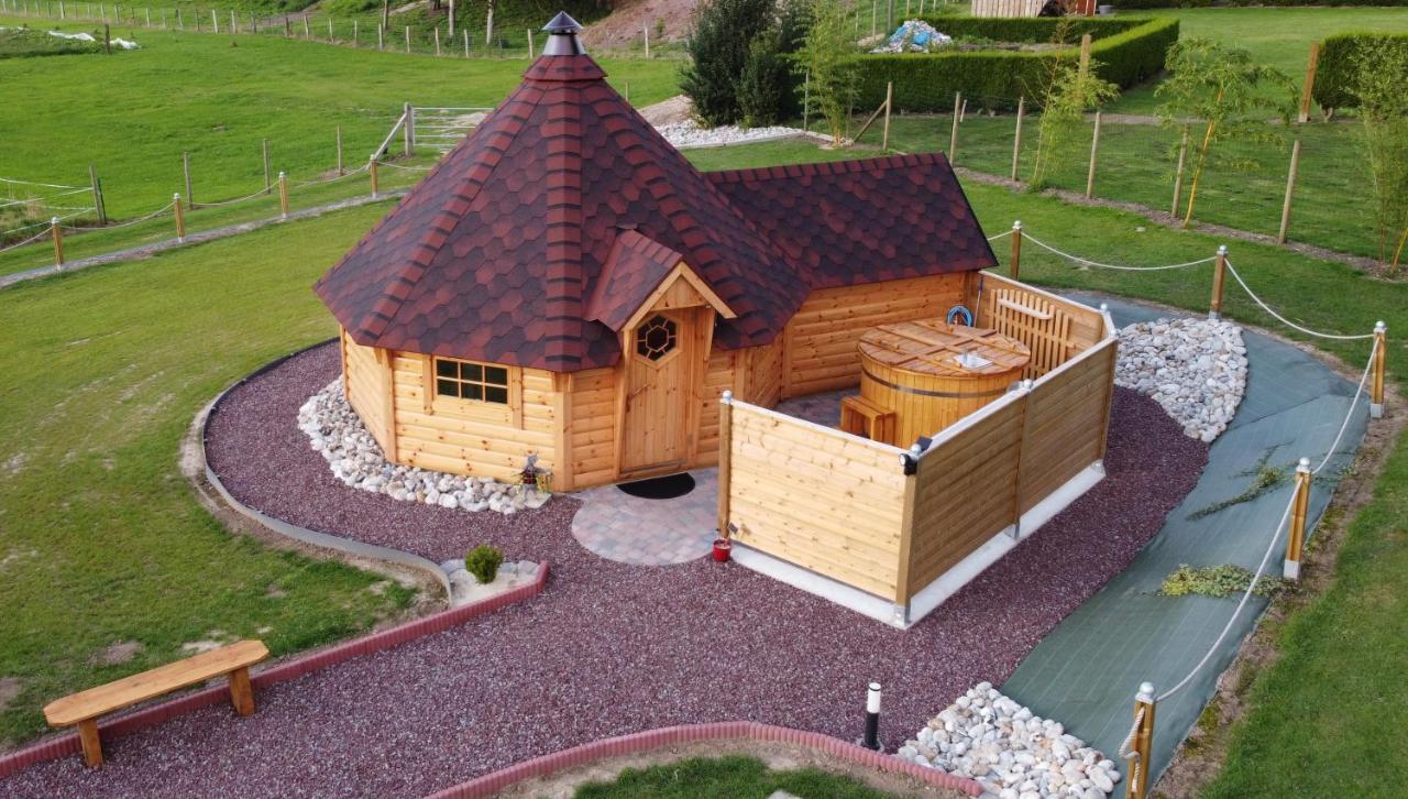 Kota Scandinave Avec Son Bain Nordique Privatif - Gite Du Moulin 62130 Pierremont Eksteriør billede