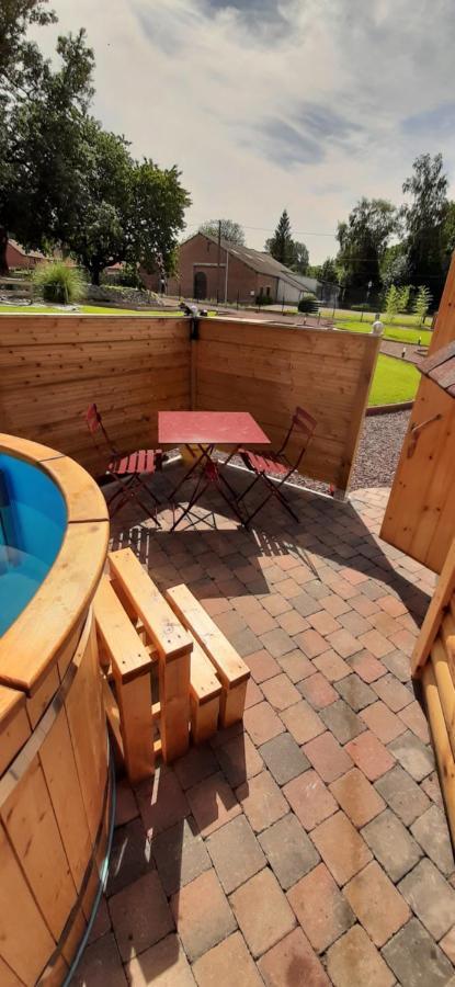 Kota Scandinave Avec Son Bain Nordique Privatif - Gite Du Moulin 62130 Pierremont Eksteriør billede